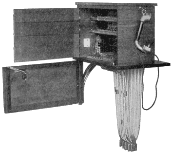 Illustration: Fig. 304. Sectional Switchboard&mdash;Wall Type